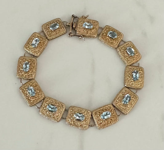 7.0 CTW Topaz Women’s Bracelet