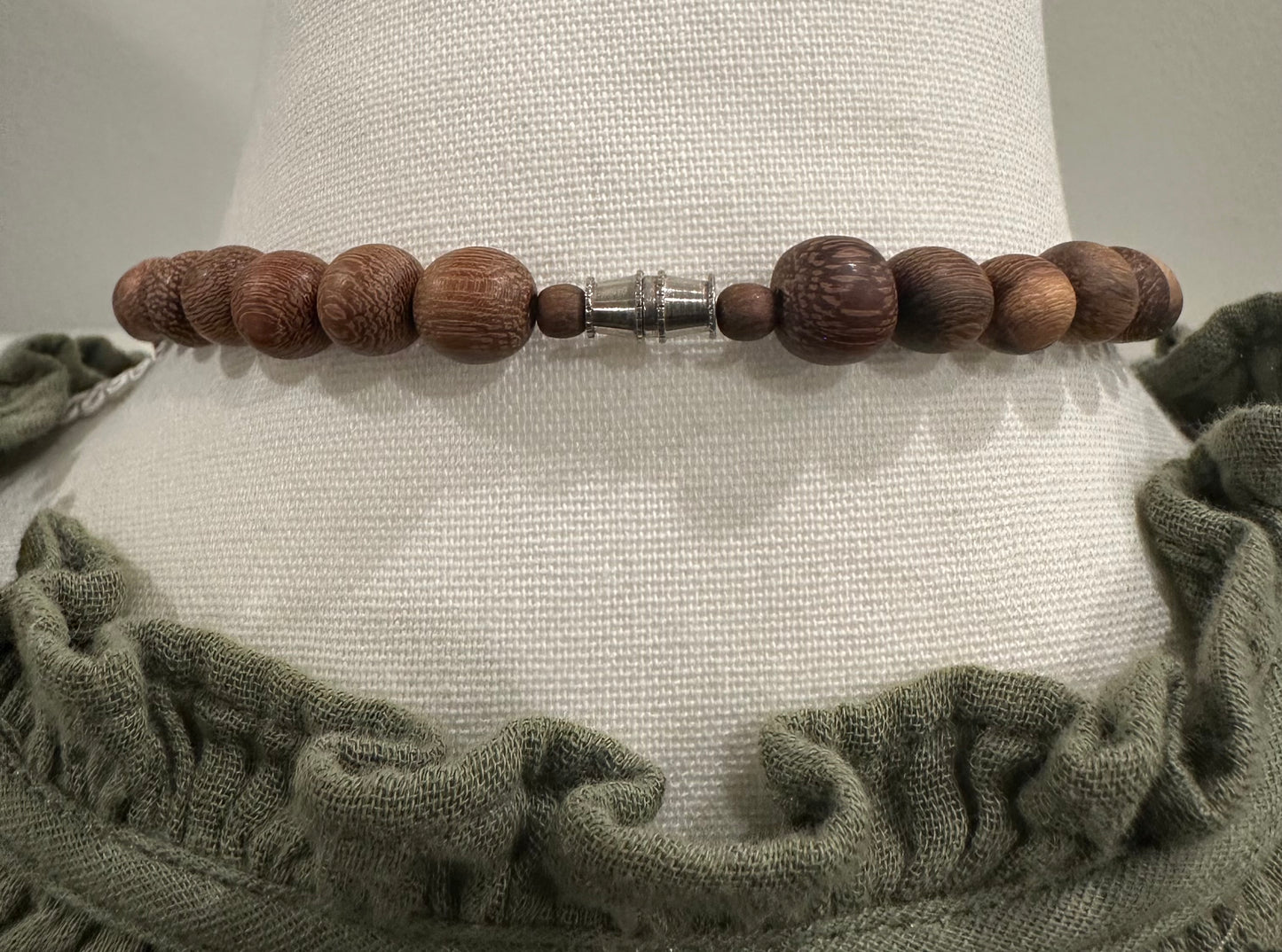 Vintage Wood Necklace