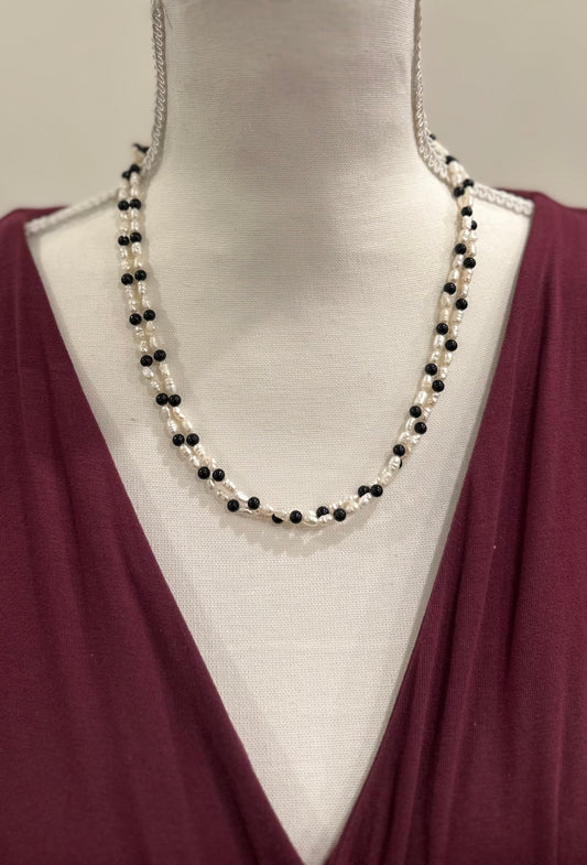 Freshwater Rice Pearl Necklace
