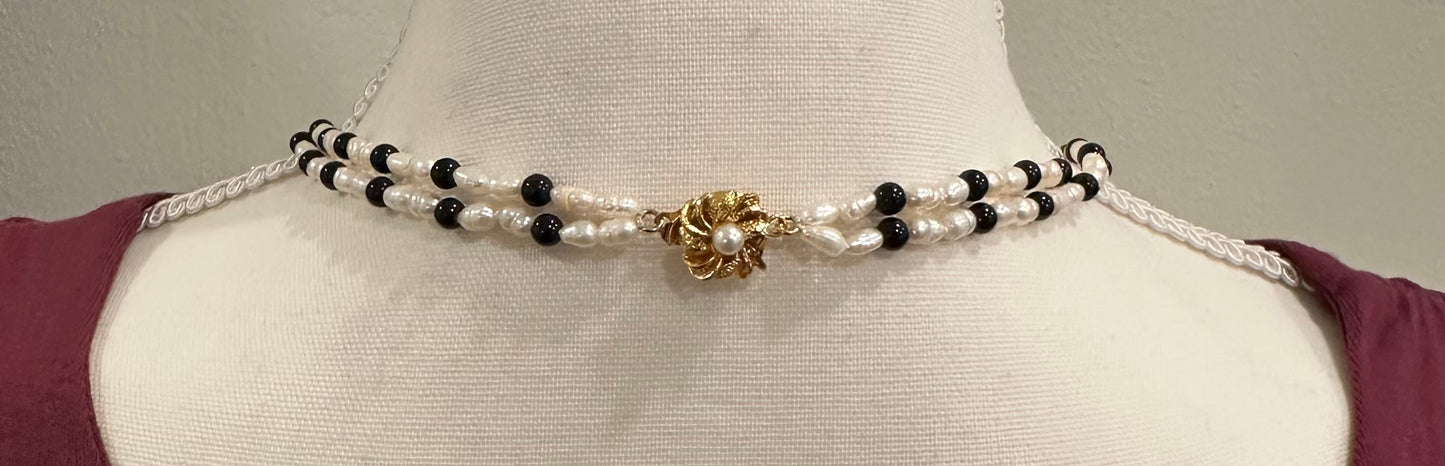 Freshwater Rice Pearl Necklace