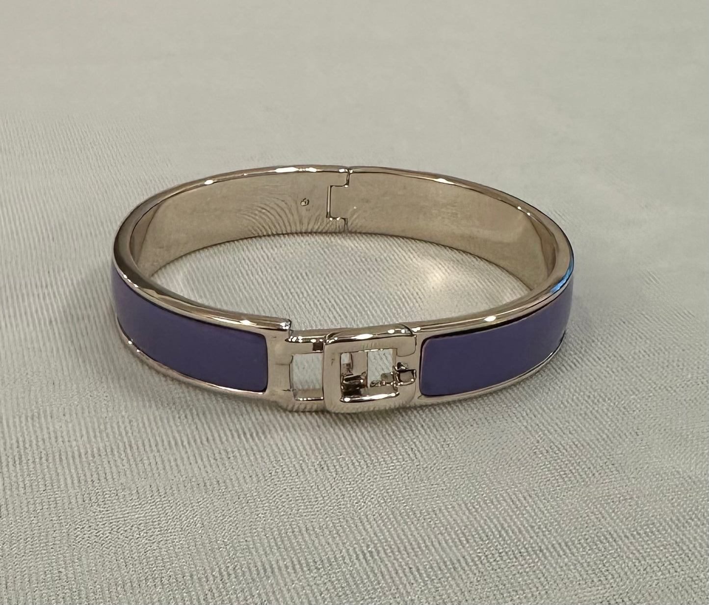 Purple Chico's Click Bangle