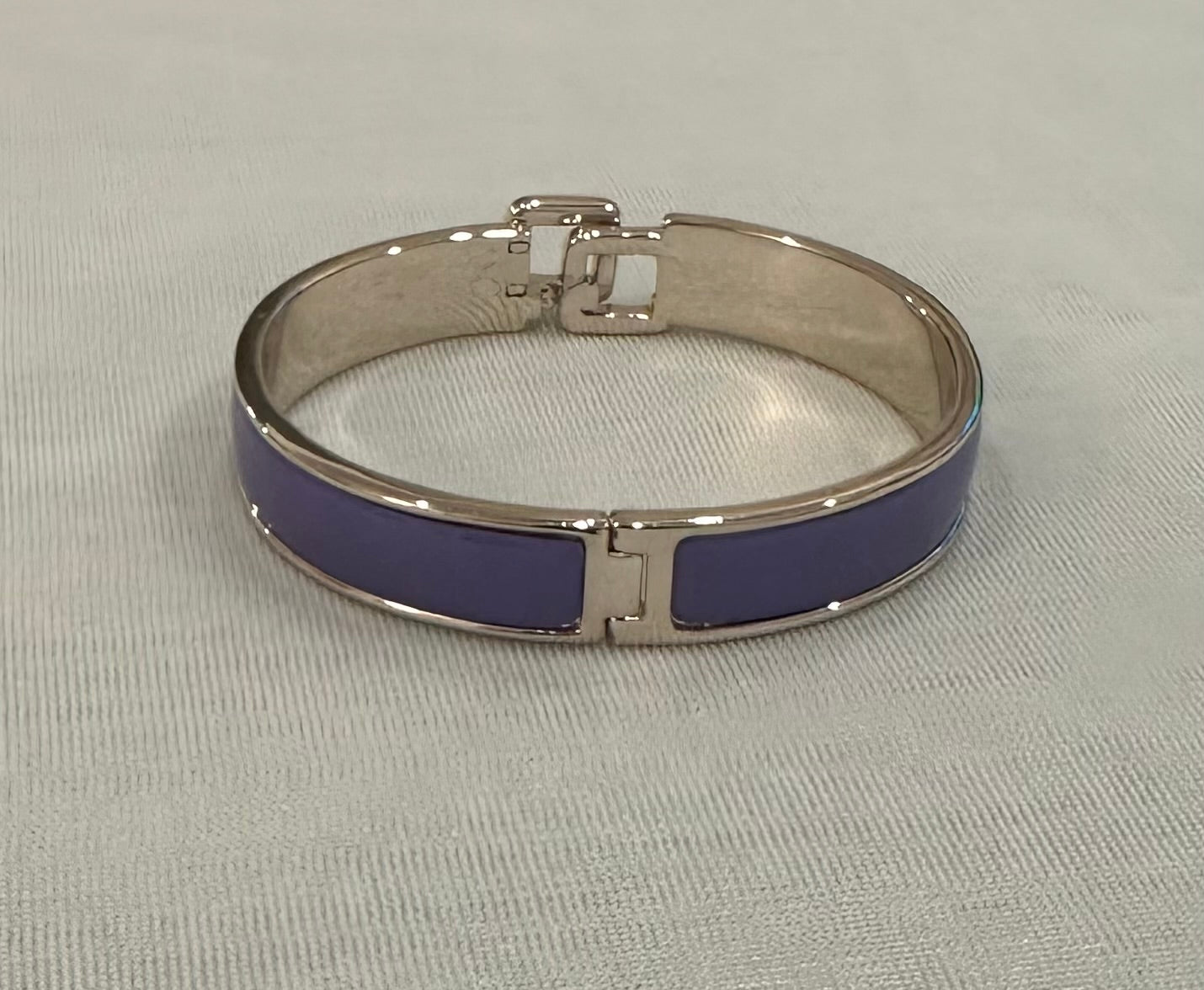 Purple Chico's Click Bangle
