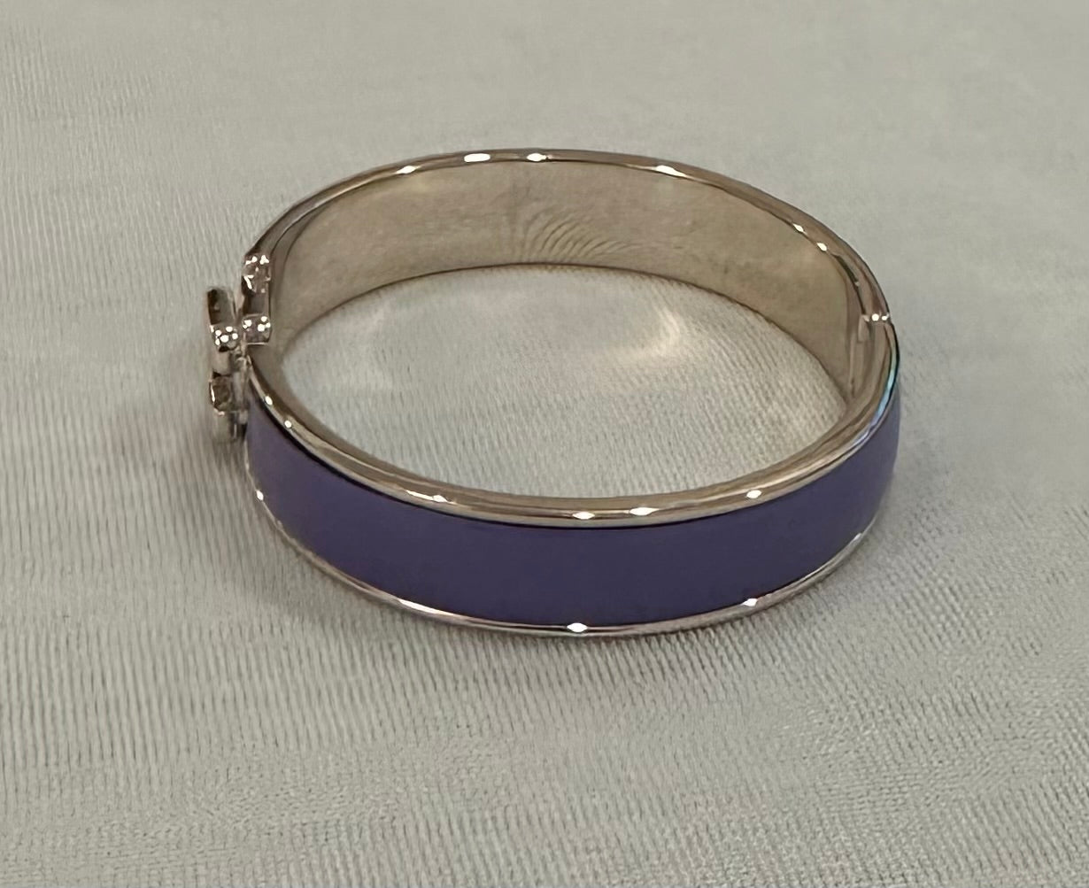 Purple Chico's Click Bangle