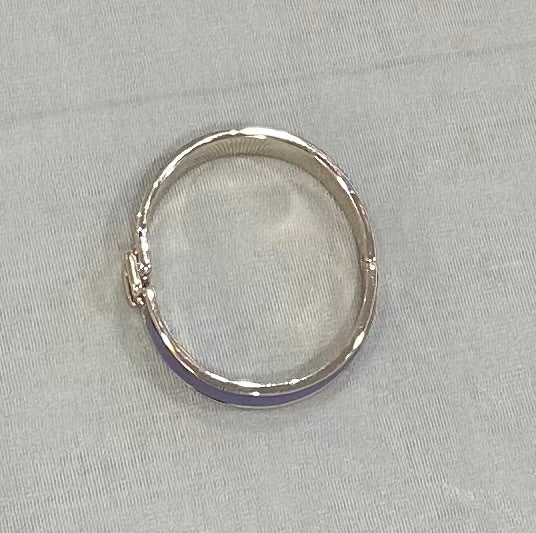 Purple Chico's Click Bangle