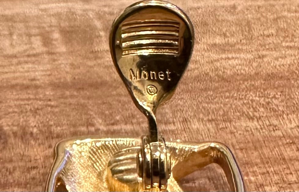 Monet Clip On Earrings