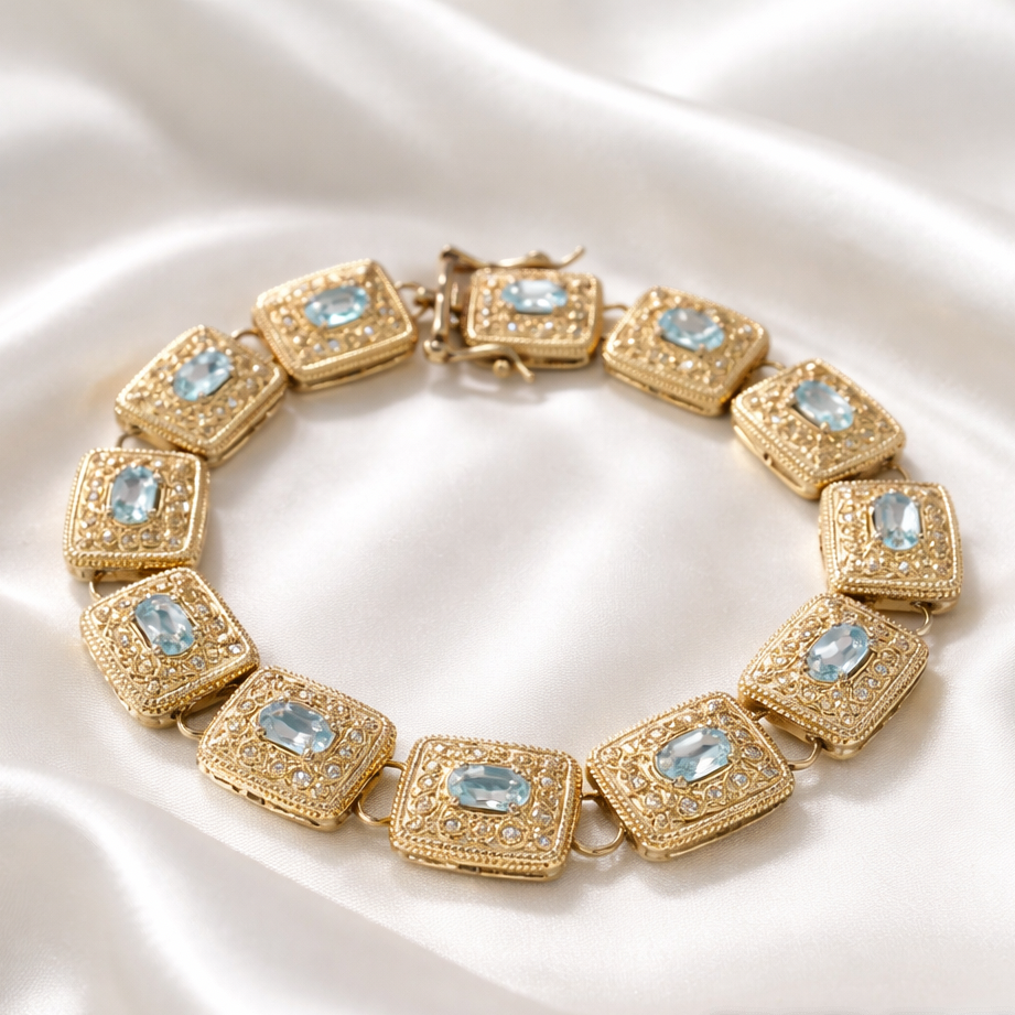 7.0 CTW Topaz Women’s Bracelet